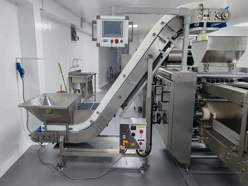 Faja tipo Z con Tolva de Alimentación