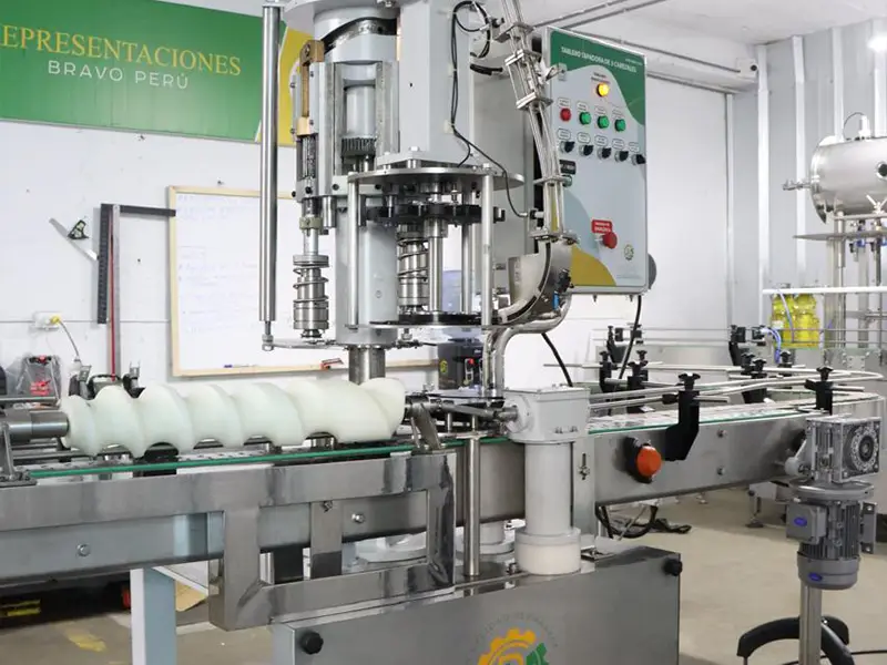 Tapadora de 3 Cabezales