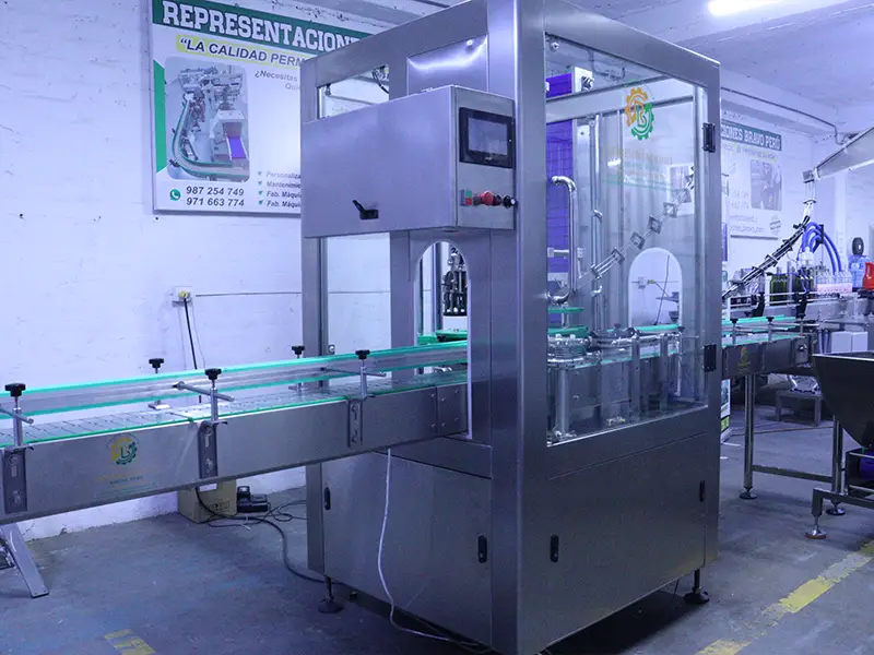 Tapadora de 4 Cabezales