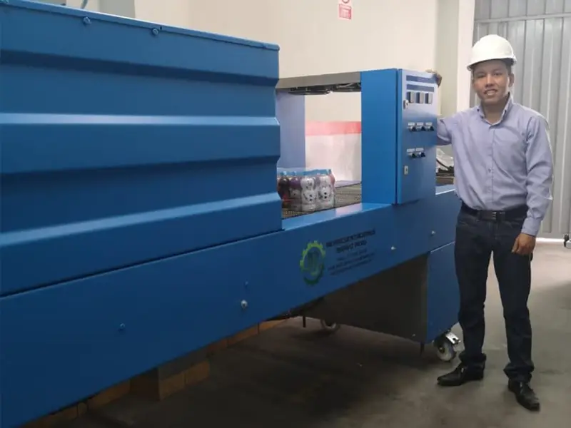 Túnel termocontraíble automático